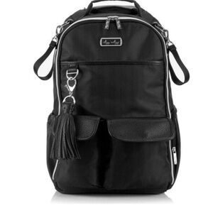 ITZY RITZY
Diaper Bag Boss Backpack - Black Herringbone